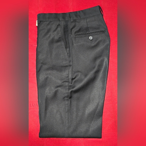 Perry Ellis Black 2 Piece Suit 38R - Picture 2 of 8